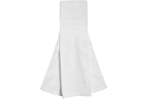 AGTIAAI Cotton White Football Towel Quarterback - Hand Towels with Hook and Loop Closure - Versatile Sports Towels for Softball, Gym, Yoga, Golf - Men, Women, Youth