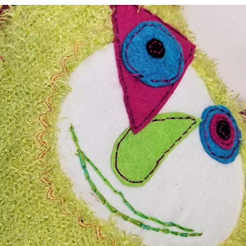 Big Goofy Monster Doll Handmade Pillow Lovable