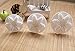 ELINKA Fondant Cake Cutter Mold Decorating Plunger Sugarcraft Snowflake Cutters Tools Set of 3
