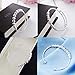Fashion Women Jewelry Solid 925 Sterling Silver Bangle Bracelet Gift
