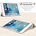 MoKo iPad Mini 4 Case - Slim Lightweight Smart-shell Stand Cover with Translucent Frosted Back Protector for Apple iPad Mini 4 7.9 inch 2015 Release Tablet, GOLD (with Auto Wake/Sleep)