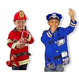 Product Bundle Melissa & Doug Fire Chief & Police Officer Role Play Bundle Book
