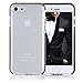 FYY iPhone 8 Case, iPhone 7 Case, [Patent Shockproof][Military Material] Ultra Slim Fit Hybrid Clear Bumper Case Soft Silicone Gel Rubber Shockproof Impact Resistance Cover for iPhone 7/8 Black