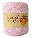 Peaches & Creme (Cream) Cotton Yarn Pastel Pink 2.5 oz. Color 11421