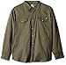 Dickies Men's Relaxed Fit Long-Sleeve Western Twill Shirt
