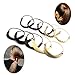 Merrylight Synthetic Girls Hair Accessories Headband Scrunchie Hair Elastic Twisted Hair Ties 2pcs