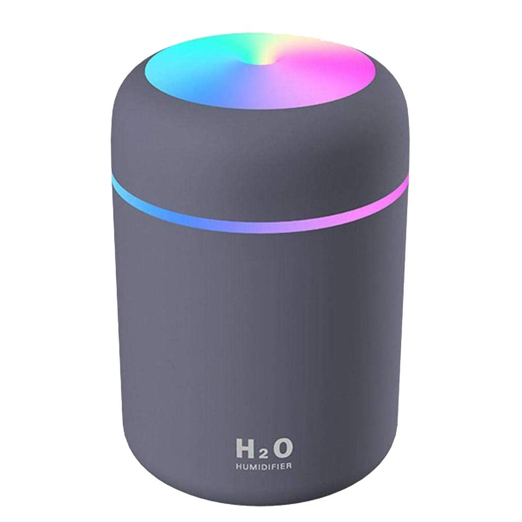 Portable Mini Humidifier 300ml Cool Mist Humidifier with
