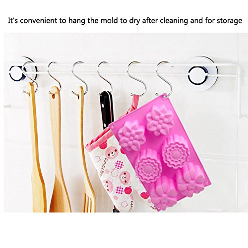 5 Assorted+Silicone+Handmade+Chocolate+Biscuit