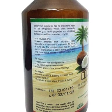 The Healthiest Oil On Earth Extra Virgin Coconut Oil 500ml 17oz Imported Direct From Malaysia Amazon Com Grocery Gourmet Food