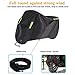 Bliifuu Motorcycle Cover Upgraded for Outdoor Protection All Weather All Season Waterproof/Dustproof Universal for Harley Davidson Honda Suzuki Kawasaki Yamaha Bike up to 104inch（Black）