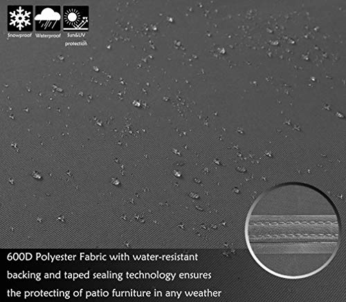 4 SUNRAIN+Furniture+Waterproof+Strap+Large+Rectangular