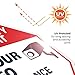 Video Surveillance Sign, Surveillance Sign, 12x12 Inches, Rust Free .040 Aluminum, Fade Resistant, Made in USA