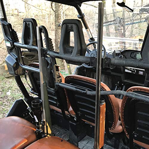 COJO MFG. Gun Racks for UTV's (2-Pack)| Golf Carts | Ranch Trucks | Hog Vehicles | Hunting Boats