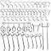 Pegboard Hooks Assortment - 50Pcs Peg Hook Organization