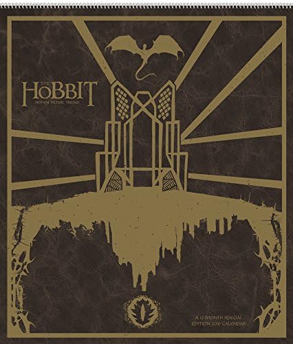 The Hobbit Motion Picture Trilogy Wall Calendar (2016) Calendar – Wall Calendar, June 17, 2014