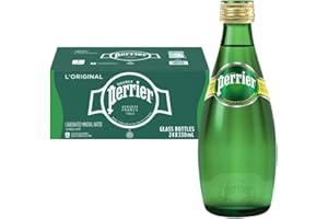 Perrier Sparkling Mineral Water 11 oz (24 Bottles)