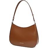MoreFarther Leather Shoulder Bags for Women, Cute Purses Everyday Trendy, Women's Small Tote Handbags with Magnetic Closure