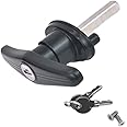 QZATTCAEN Pickup Truck Cap Topper Camper Shell Locking T-Handle -with 2 Keys for Most Brands of Truck caps, Toppers, Camper T