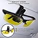 BLUPOND Night Vision Glasses for Driving For Men Women - Yellow Tint Anti Glare Glasses for Nighttime - Knight Visor
