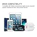 Quick Charge 3.0 Wall Charger,18W QC 3.0 Charger, Fast Charger Compatible for Galaxy S8/S7/Edge/Plus, Note 8/7, HTC One A9/M9, iPhone, iPad and More(White)-2 Pack