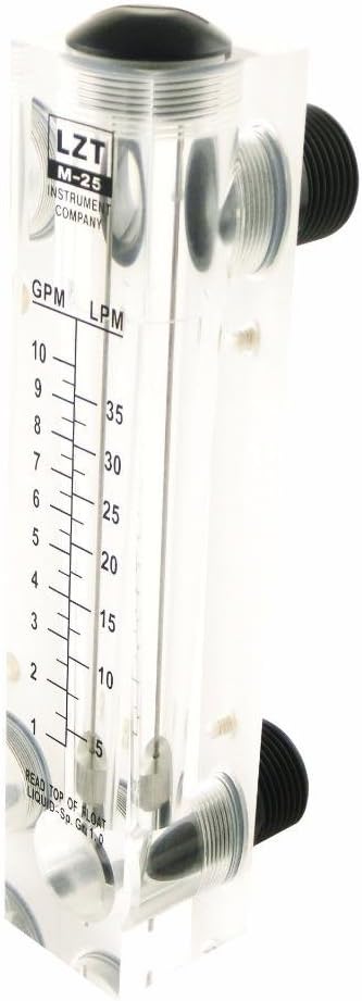 FuWell Panel Type 1-10GPM 5-35LPM Water Flow Meter