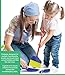 Click N’ Play Pretend Play Kids Broom, Dustpan, and Brush Household Cleaning Toy Play Set