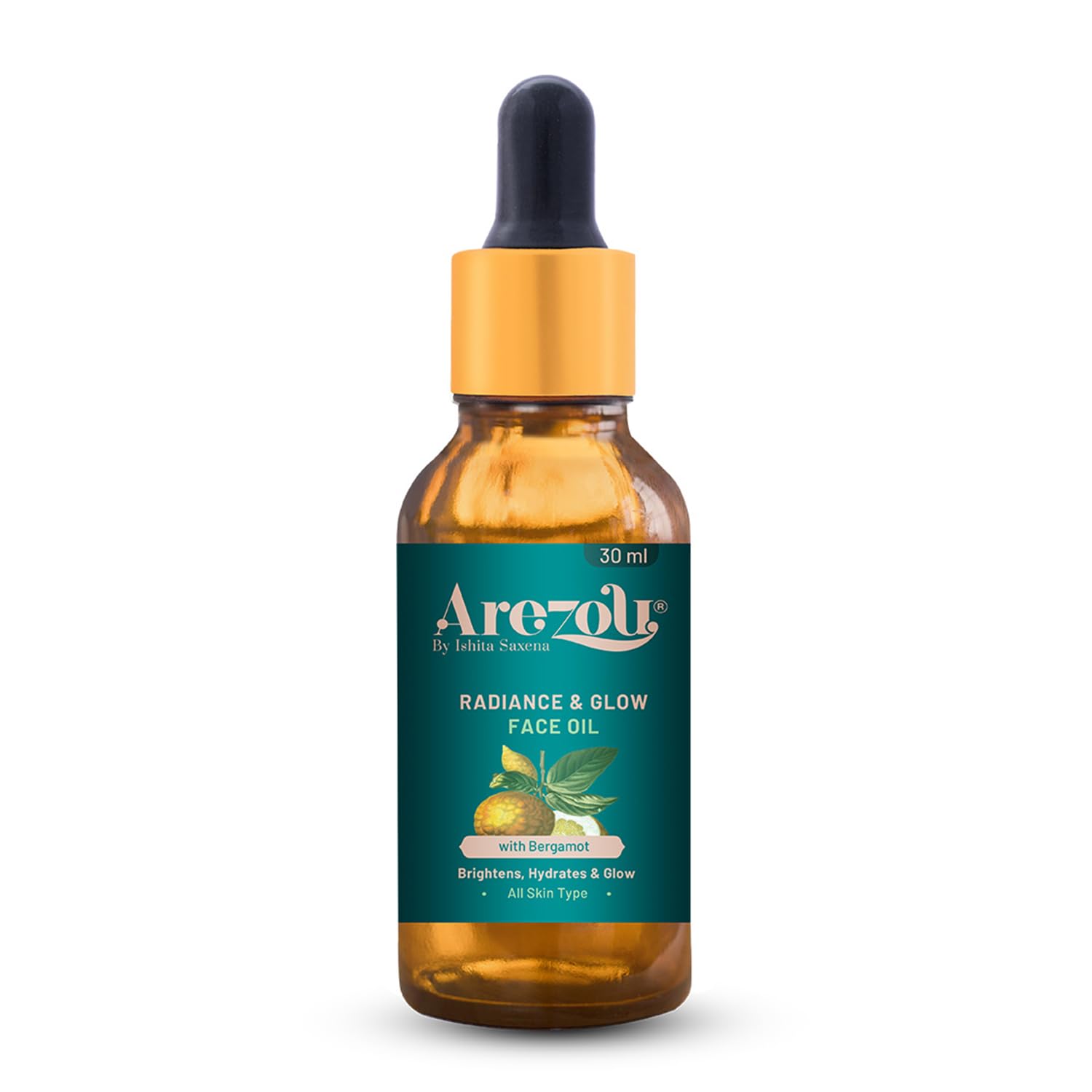 Arezou Radiance & Glow Face Oil - 30ml | Hydrating, Brightening & Lightweight | Non-Greasy, Vitamin-Rich Serum for Radiant, Smooth & Healthy Skin - All Skin Type