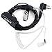 Retevis Covert Tube Walkie Talkie Earpiece with Mic, only Compatible with Motorola R2 CP100D CP185 CP200 CP200D CLS1410 CLS1110 BPR40 BPR40D Walkie Talkie, Full Size PTT, Surveillance Headset(5 Pack)