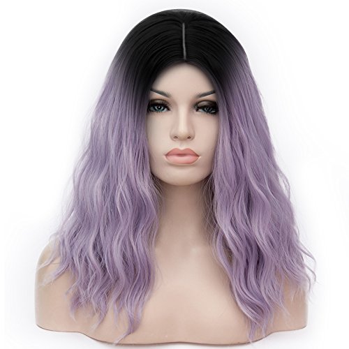 Amazon Com Max Beauty Cosplay Wig Long Curly Wave Women Ombre