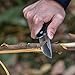 TANGRAM Folding Pocket Knife ACUTO440 Drop-Point Sharp Blade Liner Lock Black G10 Handle Flipper Knife,Dirk Pinkerton Progression TG3008A1