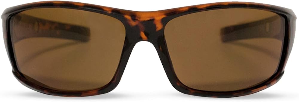 JML PolaOptics Polarised Sunglasses HD Lens UVA UVB Protection Tortoise