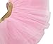 WGOODTECK Newborn Infant Baby Girls Super Soft Glitter Sparkle Tulle Tutu Skirt(0-12M,Pink)