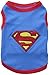 Parisian Pet Superman Dog T-Shirt, Medium