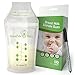 Breastmilk Storage Bags - 110 Bag Count - BPA and BPS-Free - Nontoxic Marker Included
