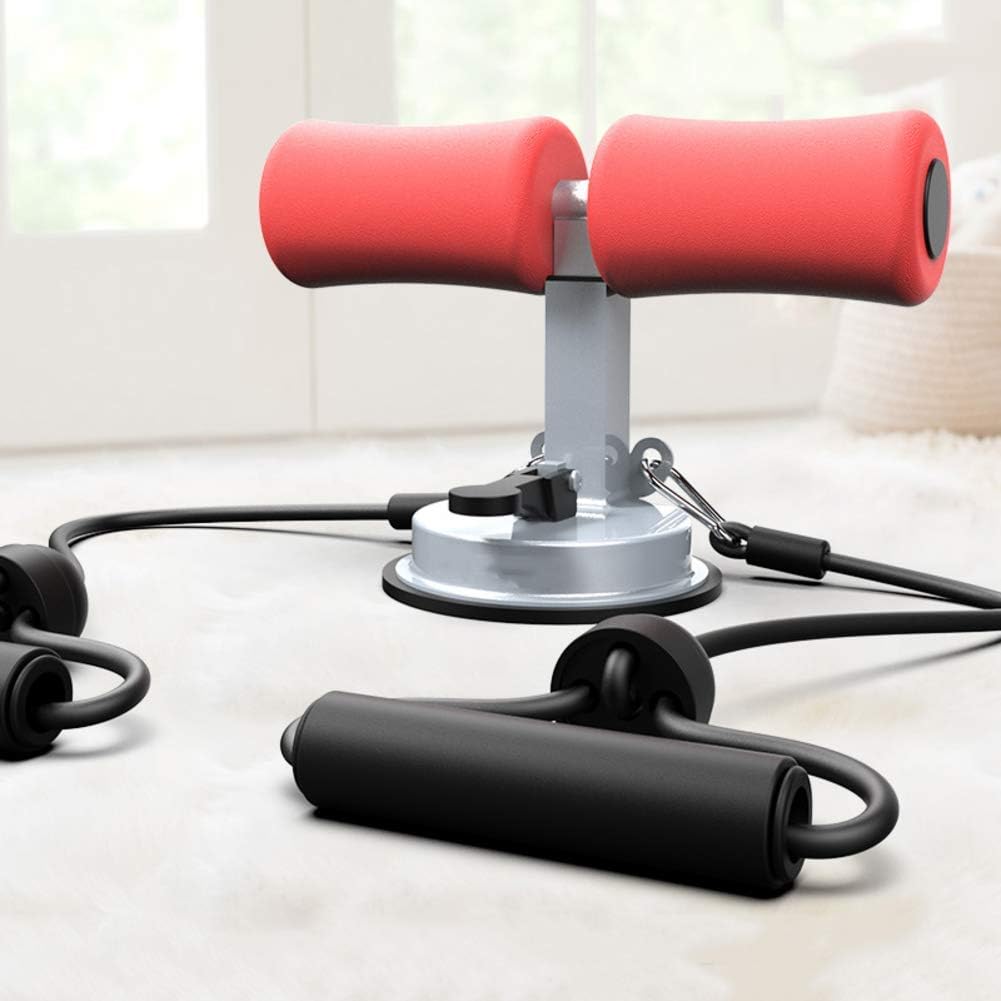 portable & adjustable sit up bar for home workout