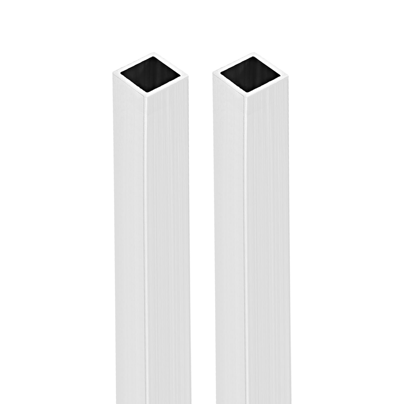 DTGN 10mmx10mmx1mmx300mm (Width x Wall Thickness x Length) Square Tube - 2Pack - Good for Industrial Housing Construction - 6063 Aluminum Square Tubing