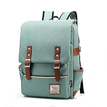 Slim Laptop Backpack for Women, Fashion Travel Rucksack College School Bookbag