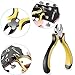 Neewer® Professional String Cutter with Comfortable Rubber Grips and Heat-treated Blades for Guitar and Bass Strings, Made of Premium and Durable Metal - Yellow