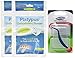 Platypus Ortho Flosser (2 Packs of 30), & Dentek Wax for Braces