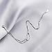 SOURBAN Women Sterling Silver Heart-shaped bracelet