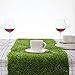 Synthetic Grass Table Runner 14 x 72 inch, Perfect for Spring Fall Summer Holiday, Baby Shower, Wedding, Birthday, Banquet, Thanksgiving, Christmas, Gathering, Home Decorations, Outdoor/Indoor Parties