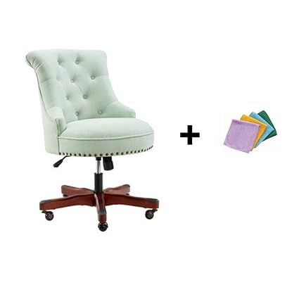 Amazon Com Linon Sinclair Executive Office Chair Mint