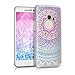 kwmobile TPU Silicone Case for HTC 10 - Crystal Clear Smartphone Back Case Protective Cover - Blue/Dark Pink/Transparent