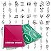 Airbrush Tattoo Stencils Book- Reuseable Tattoo Template Set(6-10) (#7)