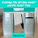 Neutrino 4 Pack Refills Fit Litter Genie Pail Waste Disposal Systems For Cats Dogs – 21 Foot Extra Long Capacity With Odor Smell Control Protection