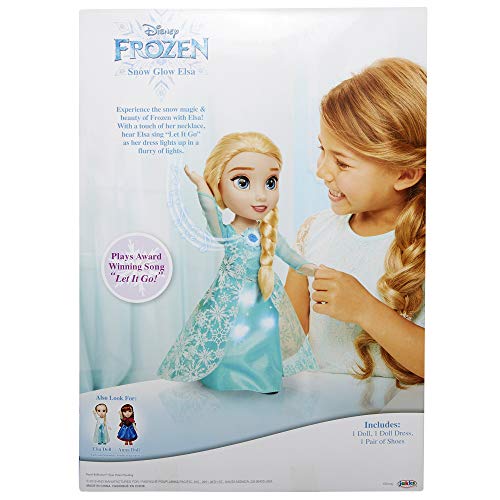 disney frozen snow glow elsa and anna exclusive dolls