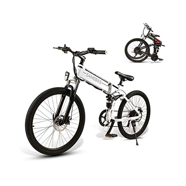 €869.00 SAMEBIKE Biciclette elettriche da 26 Pollici con Pneumatico  Pieghevole Biciclette elettriche da Montagna 48V 500W per Adulti -  bikewebshop.it