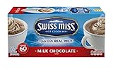 Swiss Miss Hot Cocoa Mix, Milk Chocolate, 43.8 Ounce ,60 count,8-Pack