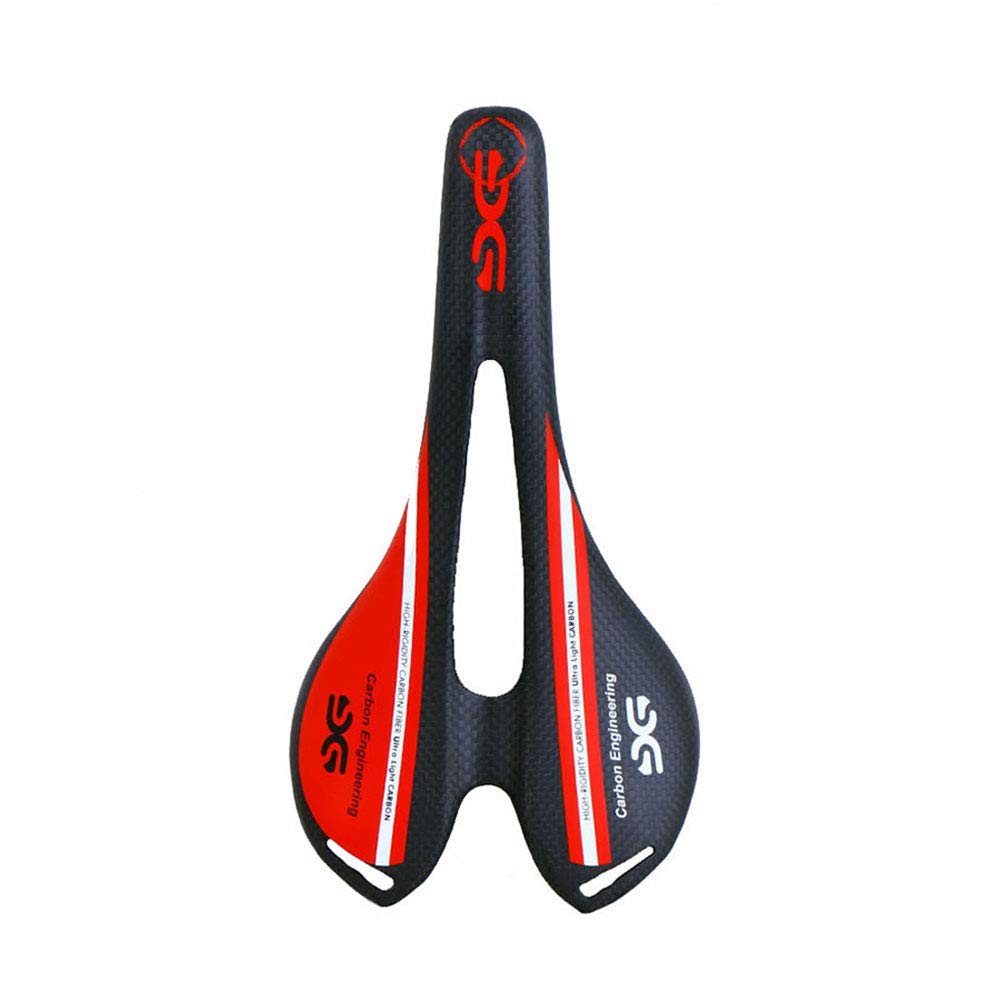 ESEN SP superlight Full Carbon Fiber MTB/Road bike cycling Hollow saddle 3k matte/glossy (matte, red)