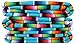 El Paso Designs Mexican Yoga Blanket - 51 x 74 inches - Colorful Studio Mexican Falsa Blanket - Ideal for Yoga, Camping, Picnic, Beach Blanket, Bedding, Home Decor Soft Woven